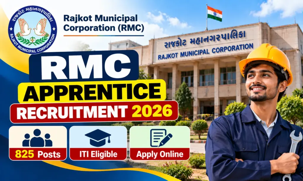 RMC Apprentice Recruitment 2026: Apply Online for 825 Posts 1 RMC Apprentice Recruitment 2026: Apply Online for 825 Posts