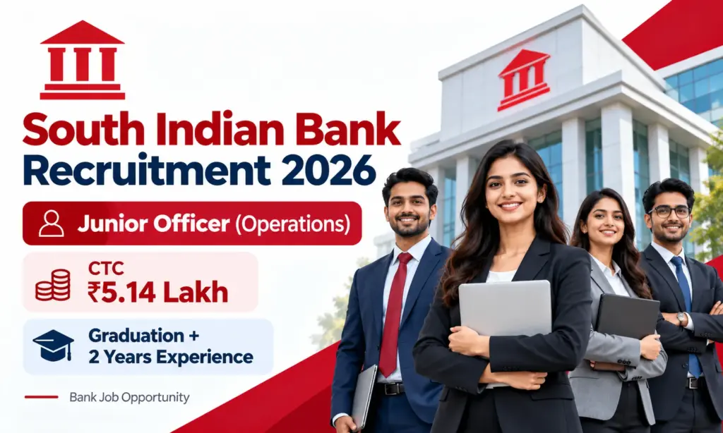 South Indian Bank Junior Officer Recruitment 2026: Eligibility, Selection Process and Application Details 1 South Indian Bank Junior Officer Recruitment 2026: Eligibility, Selection Process and Application Details