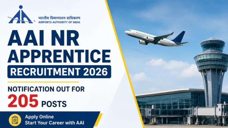 AAI NR Apprentice Recruitment 2026 Notification Out For 205 Posts, Apply Online 20 AAI NR Apprentice Recruitment 2026 Notification Out For 205 Posts, Apply Online
