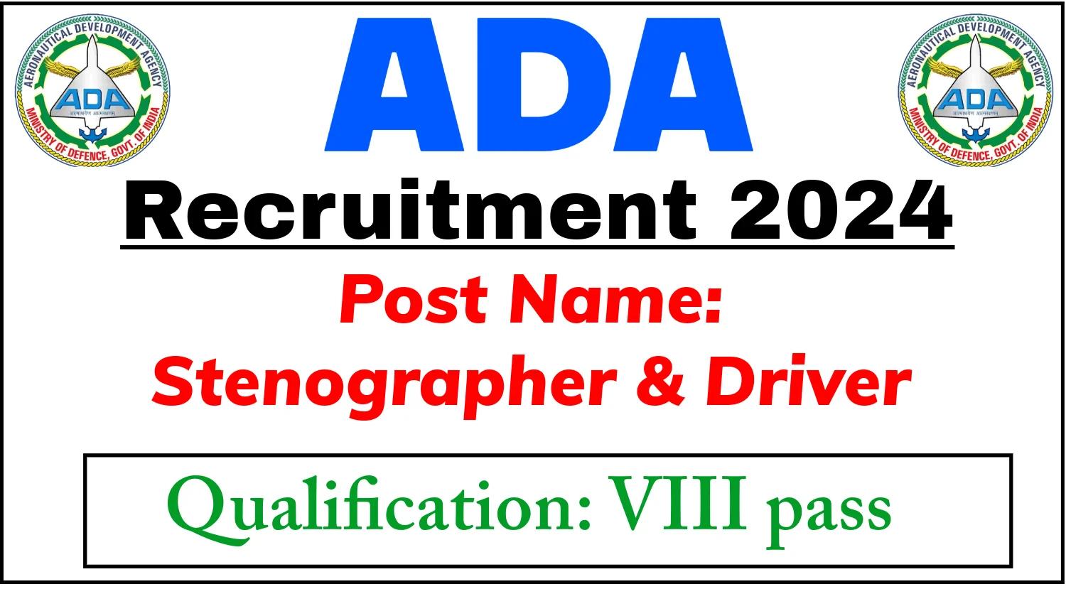 ADA Recruitment 2024