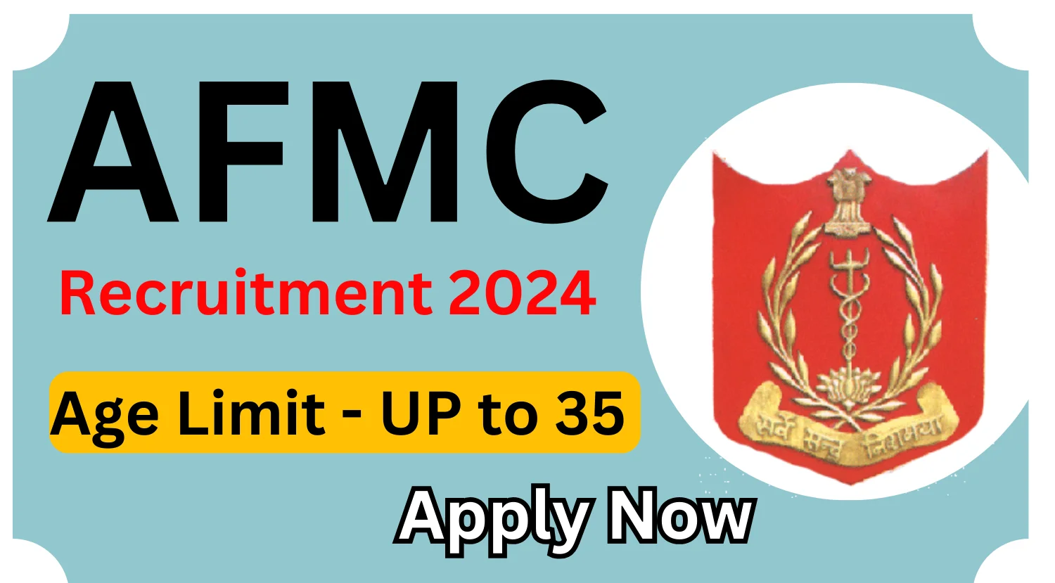 AFMC Recruitment 2024