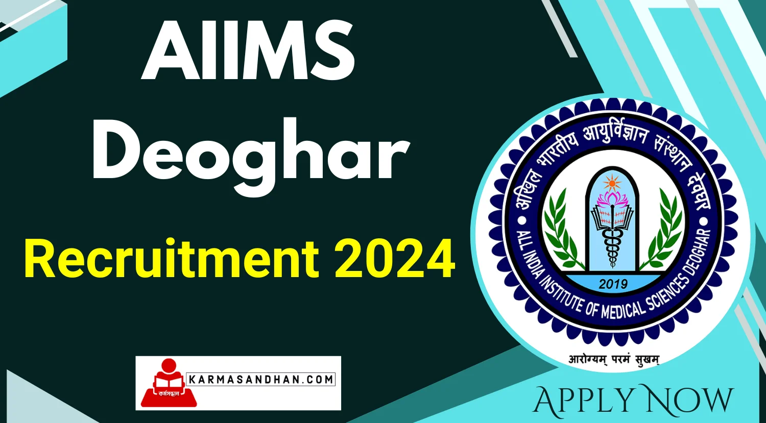 AIIMS Deoghar SRF Recruitment 2024