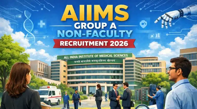 AIIMS Group A Non-Faculty Recruitment 2026