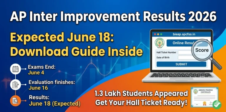 TG Inter Supply Results 2026: Here's How to Download Digital Marks Online 4 AP Inter Improvement Results 2026