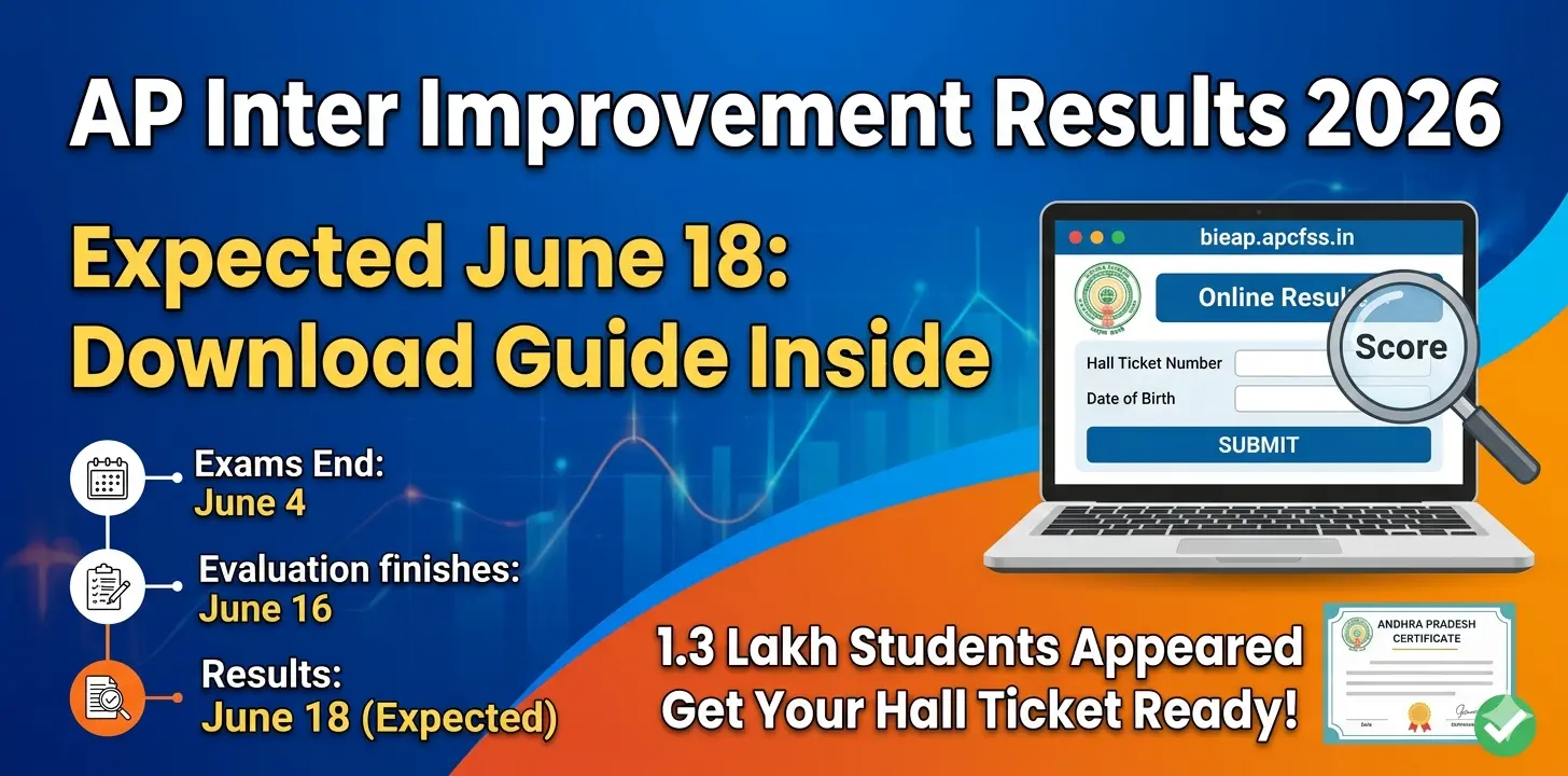 TG Inter Supply Results 2026: Here's How to Download Digital Marks Online 1 AP Inter Improvement Results 2026