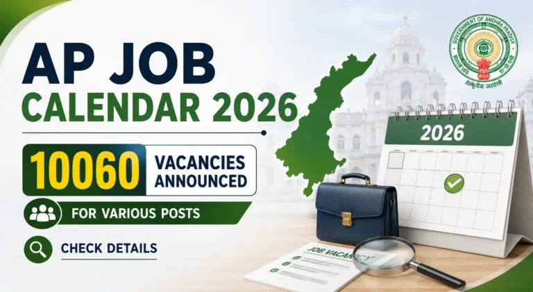 AP Job Calendar 2026, 10060 Vacancies Announced for Various Posts, Check Details 12 AP Job Calendar 2026, 10060 Vacancies Announced for Various Posts, Check Details