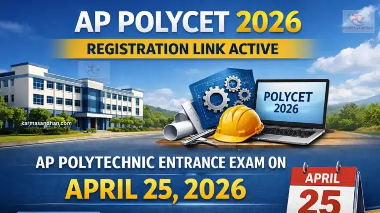 AP POLYCET Registration Link 2026 Active, AP Polytechnic Entrance Exam on April 25 16 AP POLYCET 2026