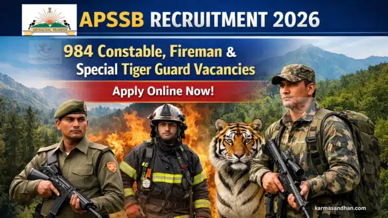APSSB Recruitment 2026 for 984 Constable, Fireman and Special Tiger Guard Vacancies, Apply Online 35 APSSB Recruitment 2026 for 984 Constable, Fireman and Special Tiger Guard Vacancies, Apply Online