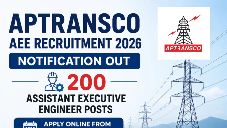 APTRANSCO AEE Recruitment 2026 Notification Out for 200 Assistant Executive Engineer Posts, Apply Online from 30th June 9 APTRANSCO AEE Recruitment 2026 Notification Out for 200 Assistant Executive Engineer Posts, Apply Online from 30th June