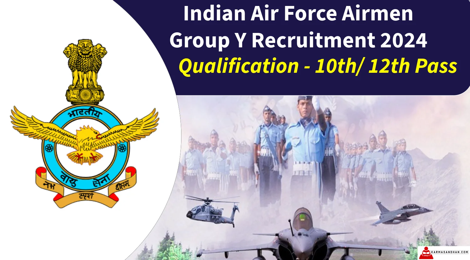 Air Force Airman Recruitment 2024, Check Eligibility Details for IAF Group Y Medical Assistant Now