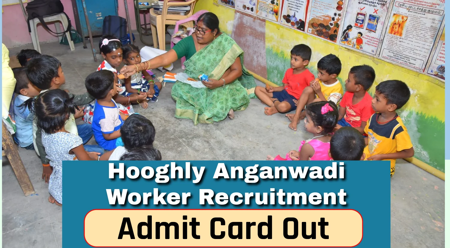 Anganwadi Worker Admit Card 2024 out for Hooghly, Download Hall Ticket for Various Divisions Now