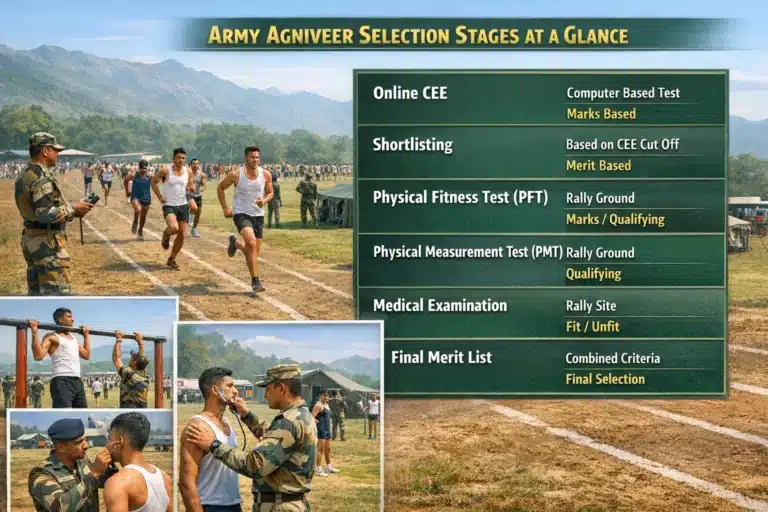 Army Agniveer Selection Process 2026