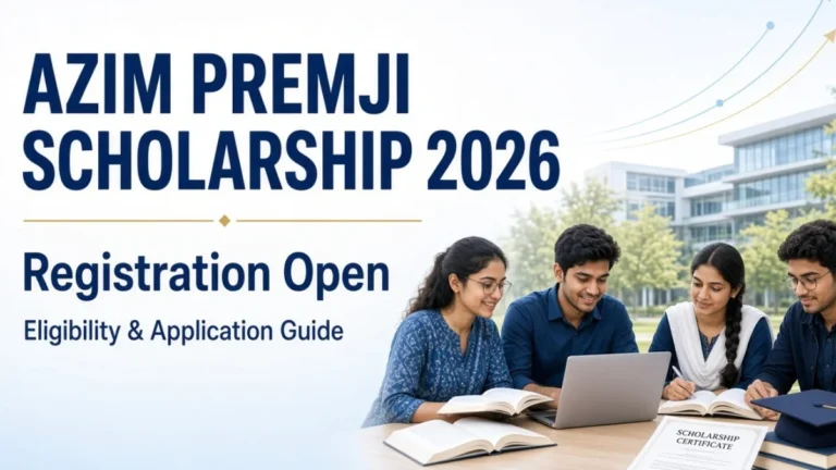 Azim Premji Scholarship 2026: Registration Open; Check Eligibility and Step-by-Step Application Guide 27 Azim Premji Scholarship 2026: Registration Open; Check Eligibility and Step-by-Step Application Guide