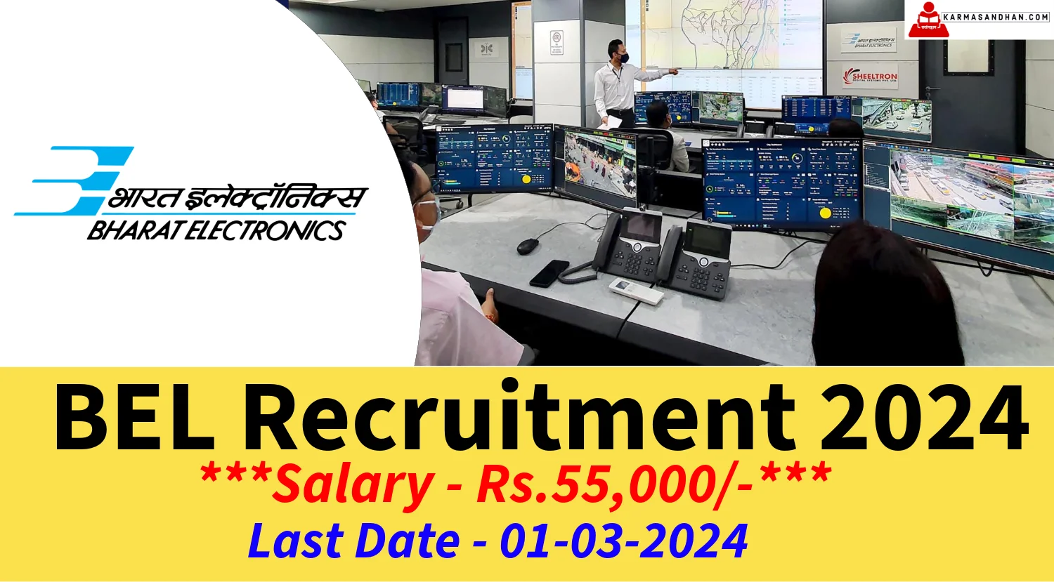 BEL Recruitment 2024 Notification Out Various Engineering Posts
