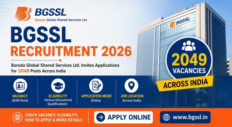 BGSSL Recruitment 2026 For 2049 Apprentice, Tele-Collection Agent, Executive & More Posts, Apply By 30 September 28 BGSSL Recruitment 2026 For 2049 Apprentice, Tele-Collection Agent, Executive & More Posts, Apply By 30 September