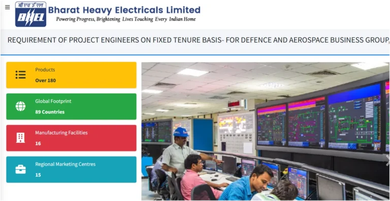BHEL Electronics Division Project Engineer Recruitment 2026 Notification Out, Apply Online Date 3 BHEL Electronics Division Project Engineer Recruitment 2026
