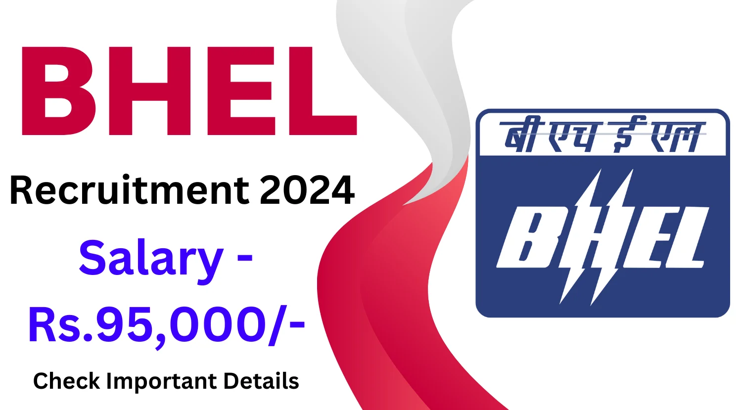 BHEL Recruitment 2024 Notification Out