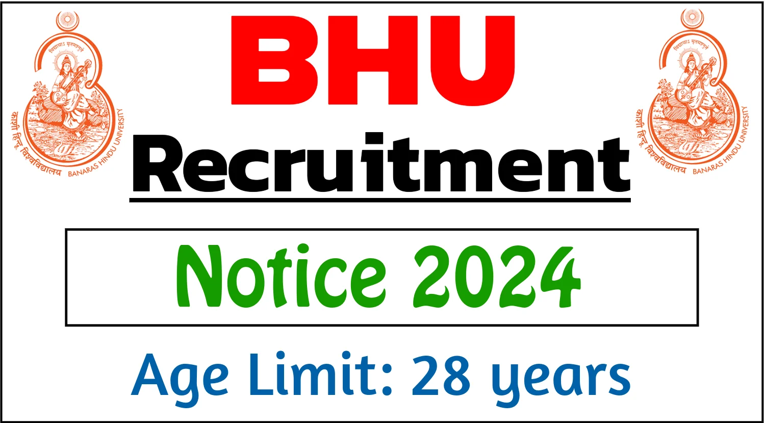 BHU JRF Recruitment 2024