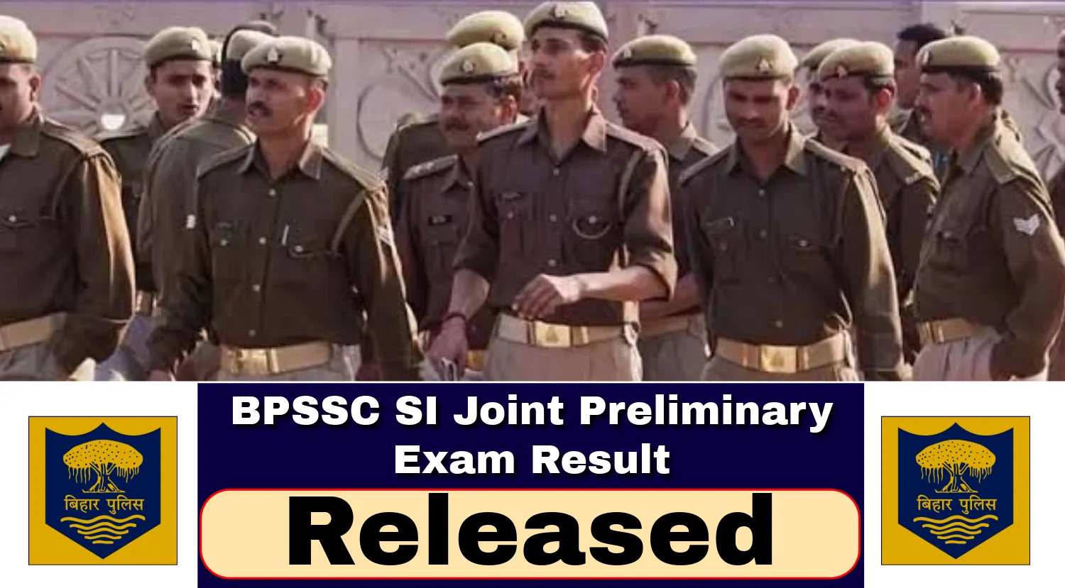 BPSSC SI Joint Preliminary Exam Result 2024 Out, Download SI Prohibition Result PDF Now
