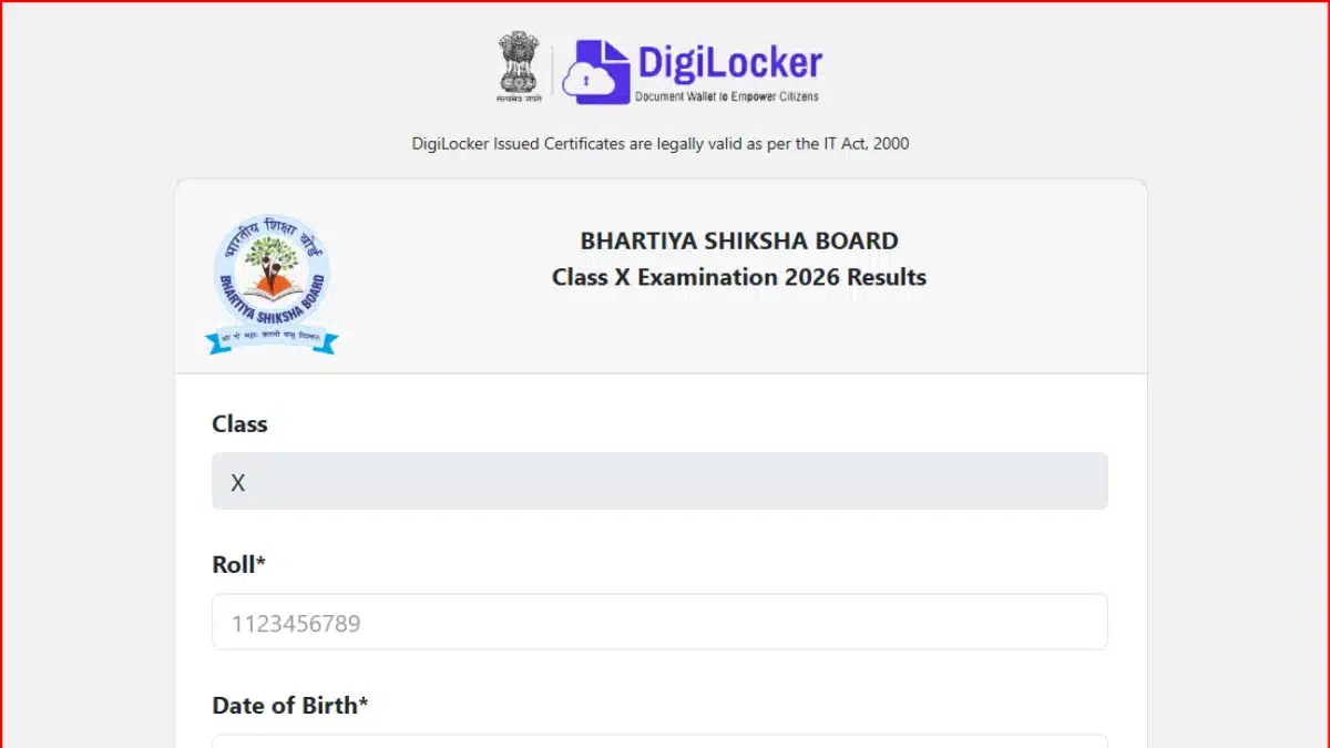 BSB Result 2026 Out, Check Bharatiya Shiksha Board Class 10 and Class ...