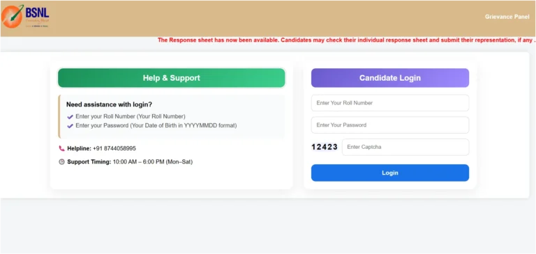 BSNL SET Answer Key 2026 OUT, Download Response Sheet Link Active at externalexam.bsnl.co.in 14 BSNL SET Answer Key 2026 OUT, Download Response Sheet Link Active at externalexam.bsnl.co.in