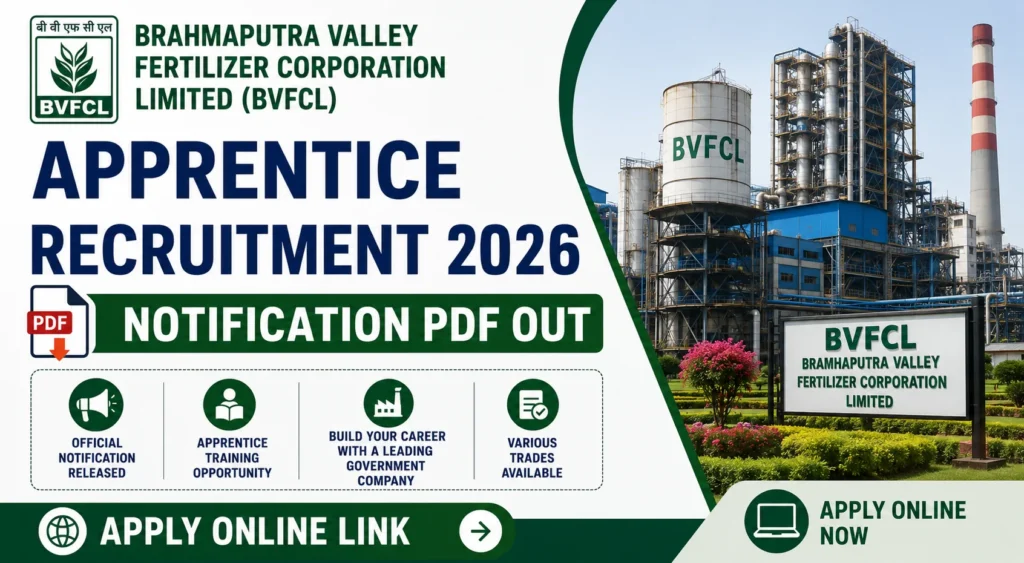 BVFCL Apprentice Recruitment 2026 Notification PDF Out, 38 Vacancy, Apply Online Link Active 1 BVFCL Apprentice Recruitment 2026