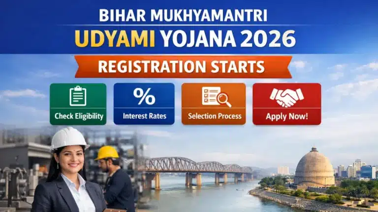 Bihar Mukhyamantri Udyami Yojana 2026 Registration Starts, Check Eligibility, Interest Rates, Selection Process 34 Bihar Mukhyamantri Udyami Yojana 2026