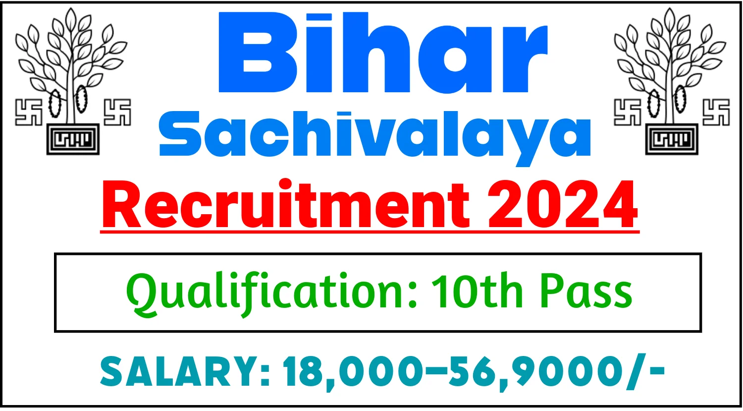 Bihar Sachivalaya Recruitment 2024