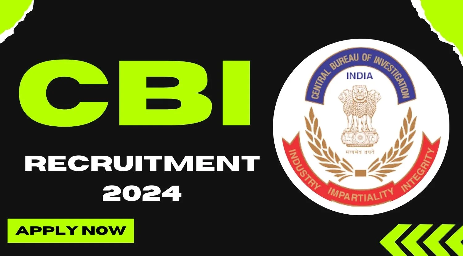 CBI Consultants for Pairvi work Recruitment 2024