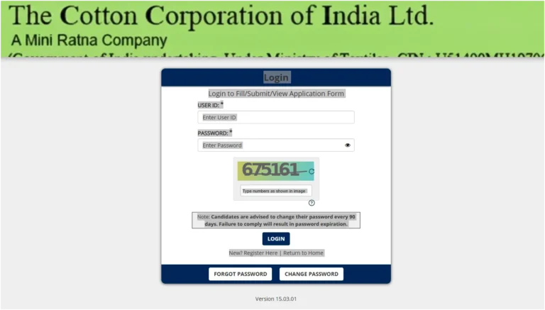 CCI Answer Key 2026 Out, Cotton Corporation of India Response Sheet Link Active 27 CCI Answer key 2026