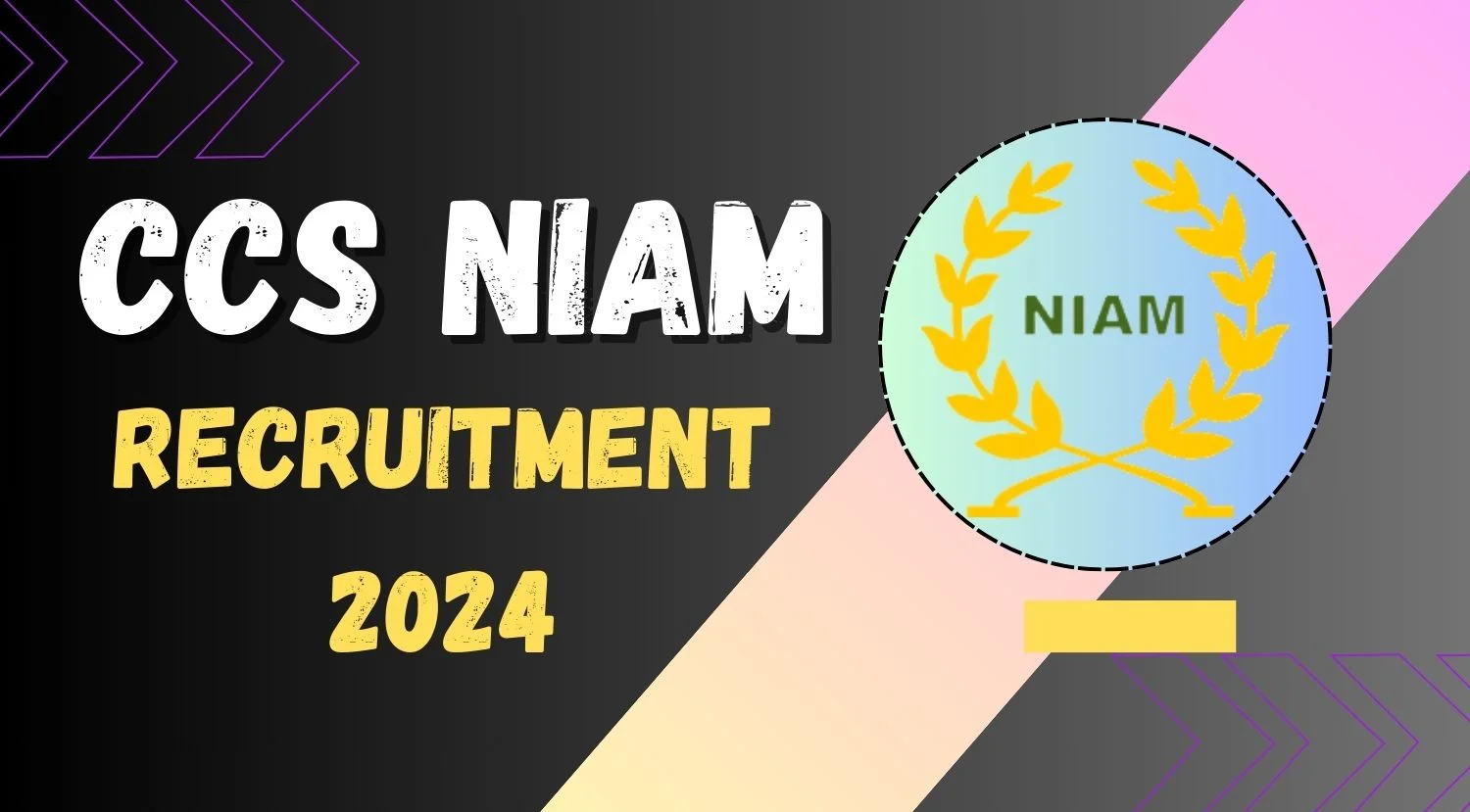 CCS NIAM Assistant Director, Accounts Officer DR, Asst. Grade I, Deputation Legal Executive Recruitment 2024