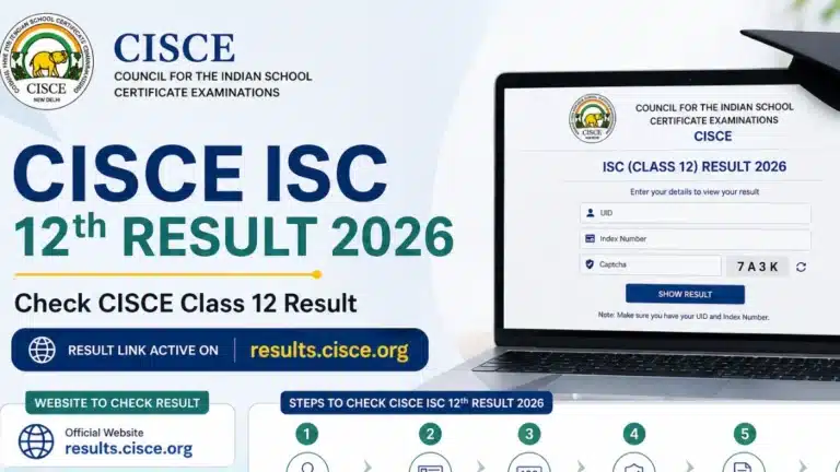 CISCE ISC 12th Result 2026 Out, Check CISCE Class XIIth Result, Website and Steps to Check Result 35 CISCE ISC 12th Result 2026 Out, Check CISCE Class 12 Result, Website and Steps to Check Result