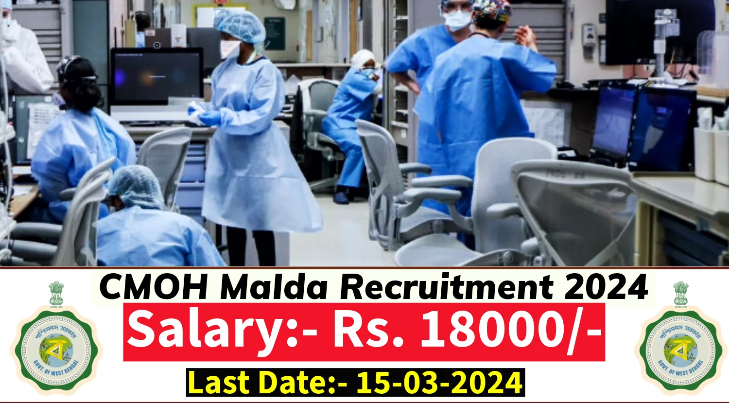 CMOH MaIda Recruitment 2024 Notification Out Apply Now