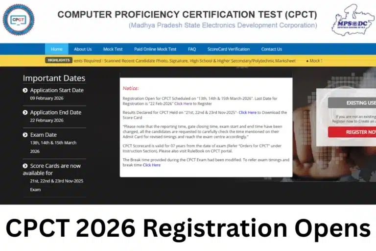 CPCT 2026 Registration Opens on February 9, Exam Scheduled for March 13–15 34 CPCT 2026 Registration Opens