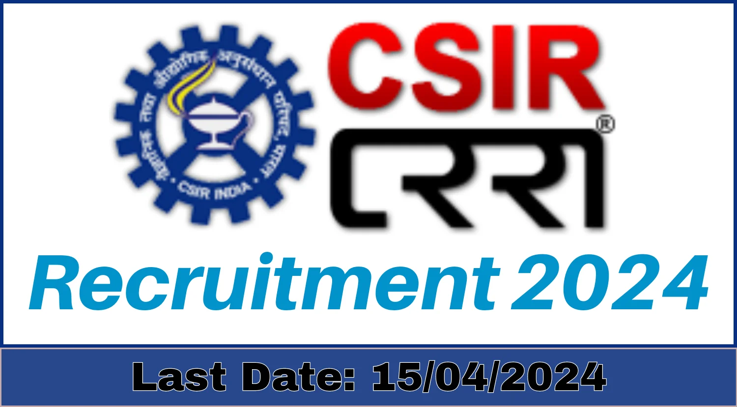 CSIR-CRRI Translator Recruitment 2024