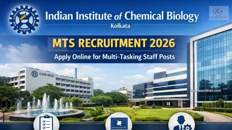 CSIR IICB MTS Recruitment 2026, Apply Online for Multi-Tasking Staff Vacancies @ iicb.res.in 40 CSIR IICB MTS Recruitment 2026