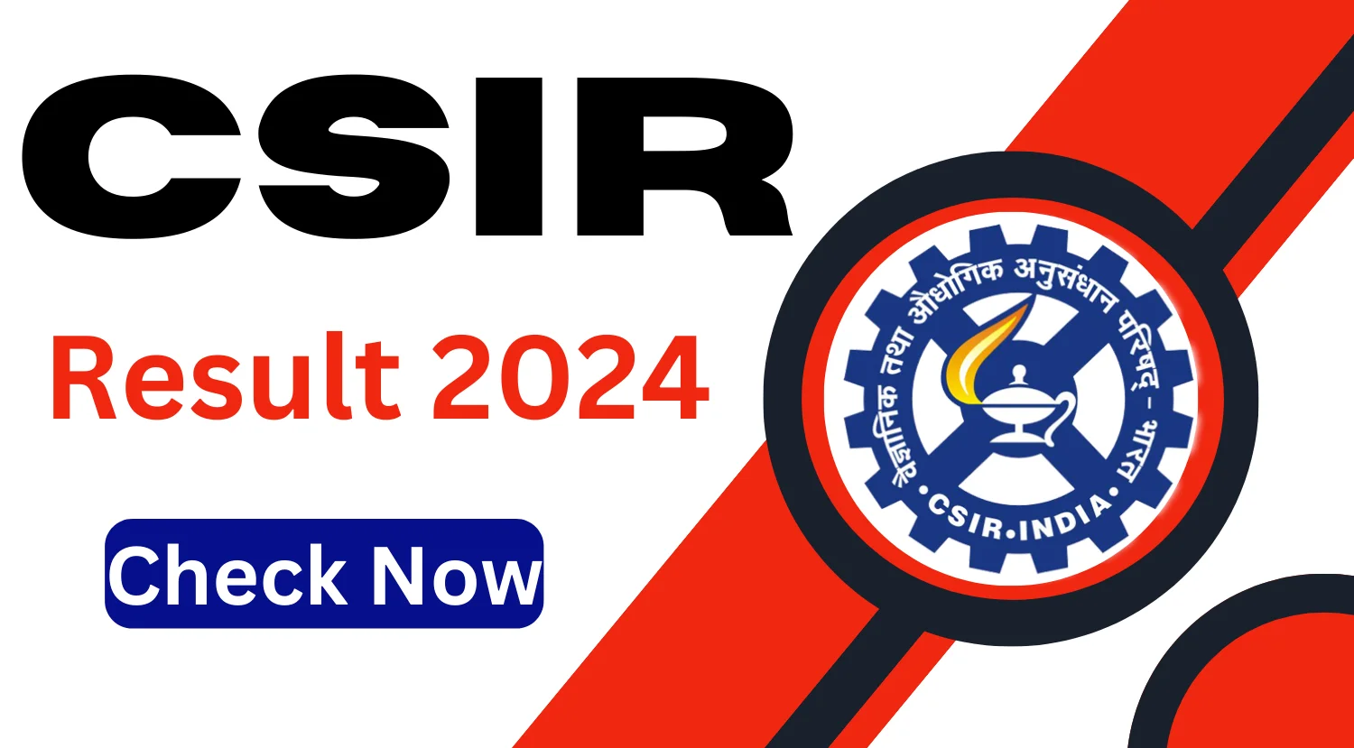CSIR SO ASO Result 2024