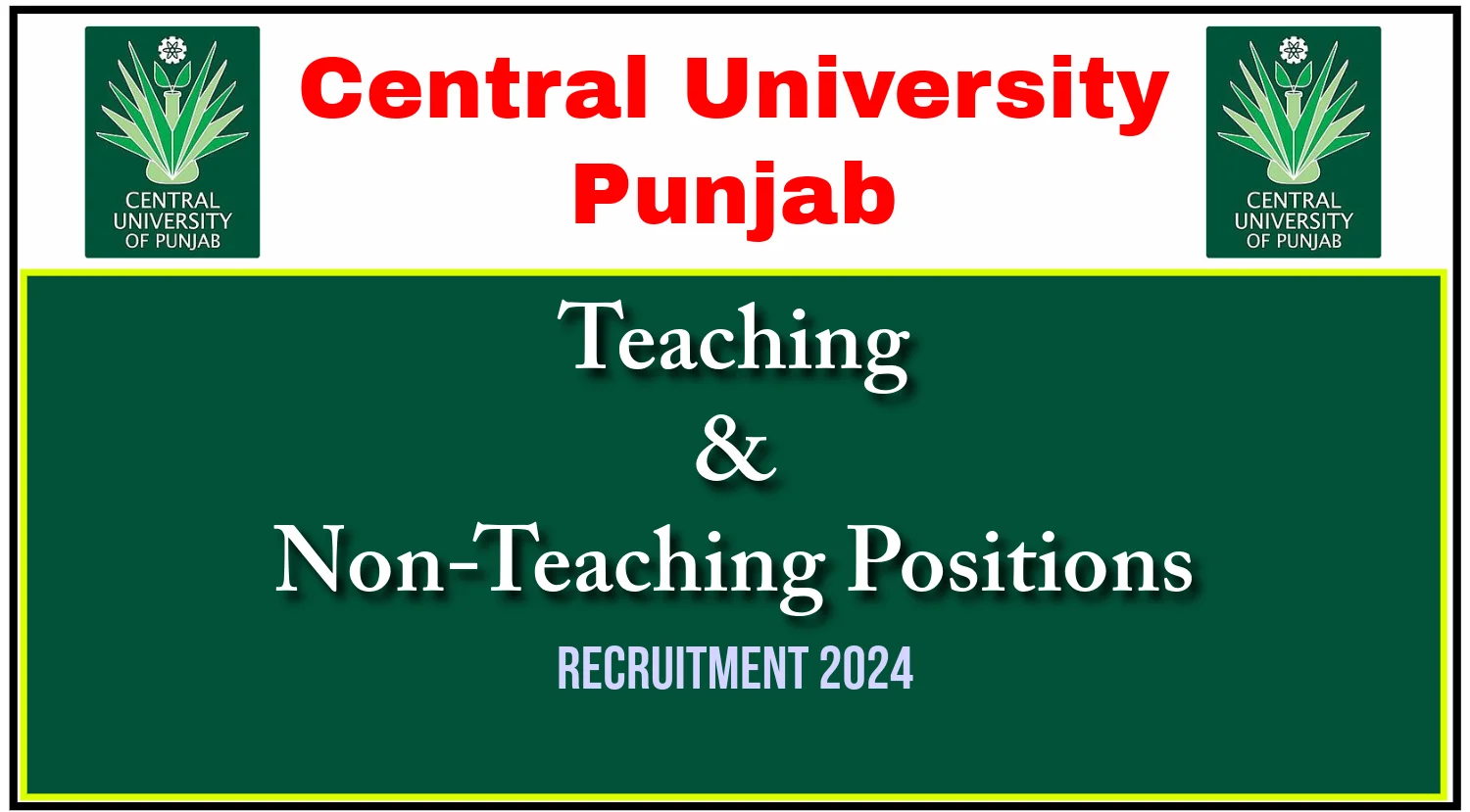 Cu Punjab Recruitment 2024