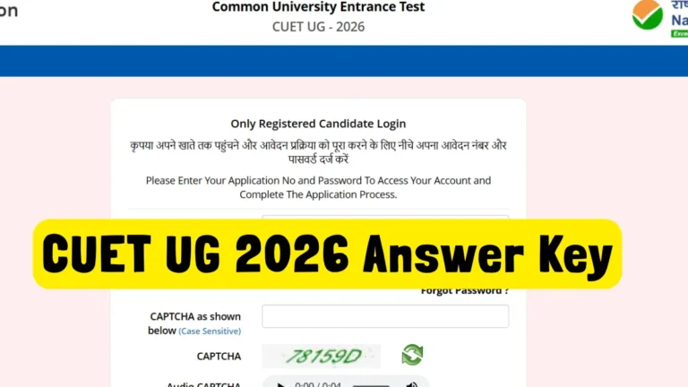 CUET UG 2026 Answer Key OUT, Download Provisional Answer Key & Response Sheet at cuet.nta.nic.in 33 CUET UG 2026 Answer Key