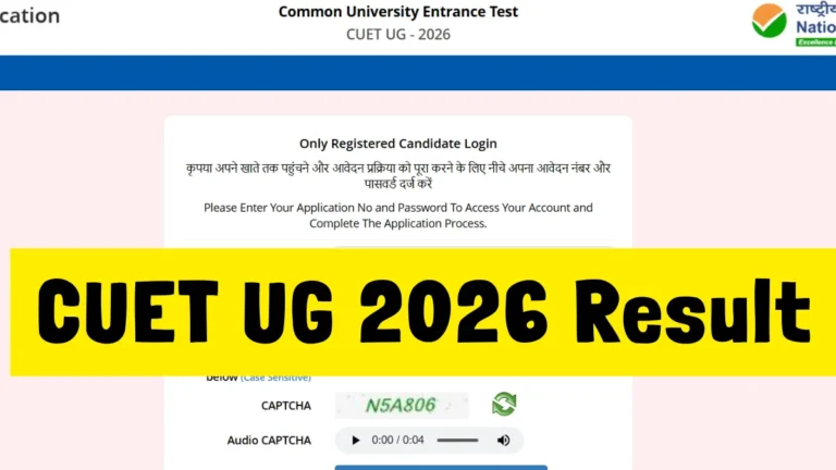 CUET UG 2026 Result OUT at cuet.nta.nic.in; Scorecard Link Active, Final Answer Key Released 32 CUET UG 2026 Result