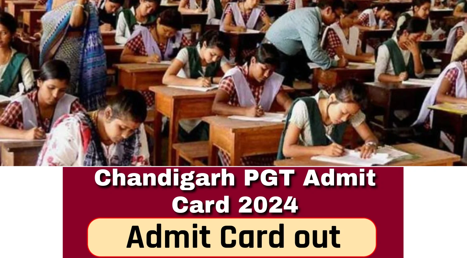 Chandigarh PGT Admit Card 2024 Released