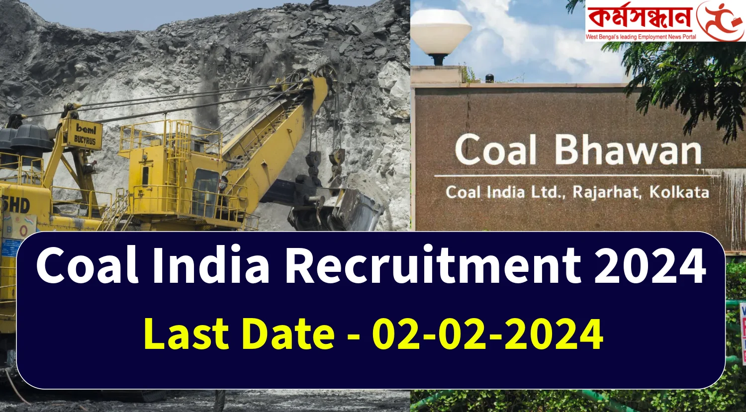 Coal India Limited Recruitment 2024 Notification out