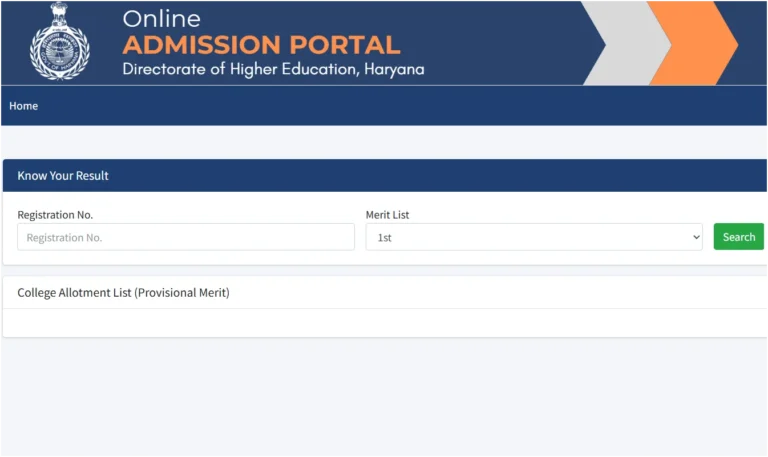 DHE Haryana UG Merit List 2026 OUT: Download Provisional Phase 1 List at admissions.highereduhry.ac.in 29 DHE Haryana UG Merit List 2026 OUT Download Provisional Phase 1 List at admissions.highereduhry.ac.in