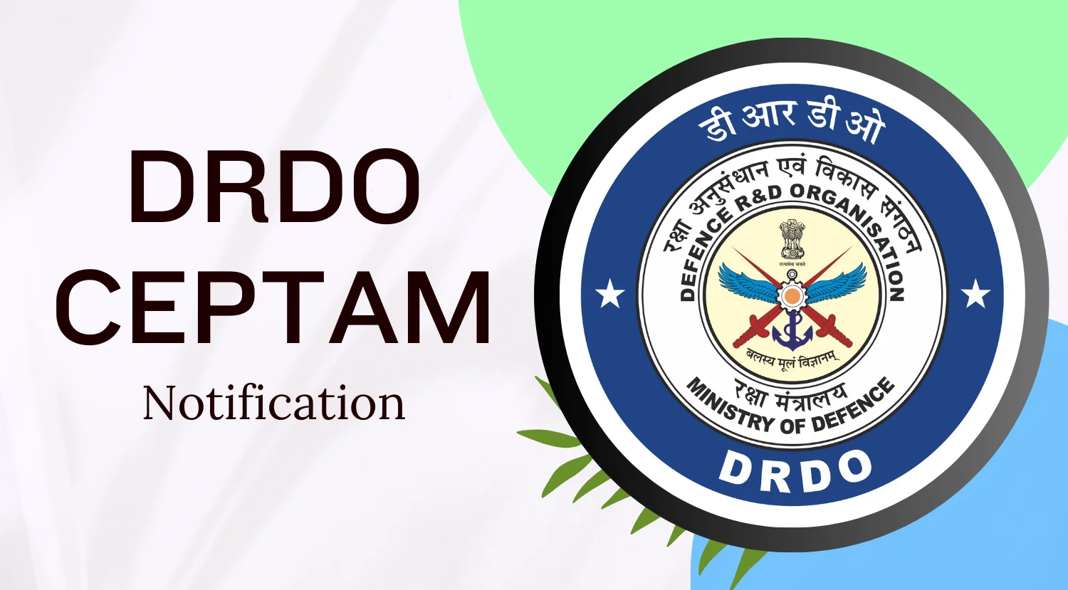 DRDO CEPTAM Recruitment 2024 Notification