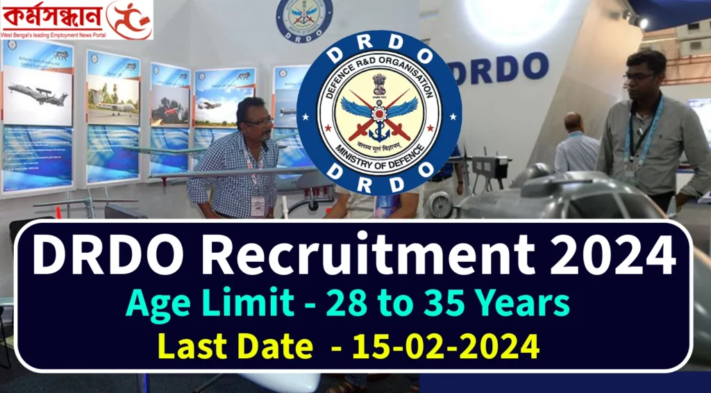 DRDO Recruitment 2024 Notification Out for JRF and RA Posts
