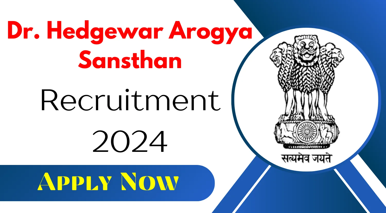 Dr Hedgewar Arogya Sansthan SR Recruitment 2024