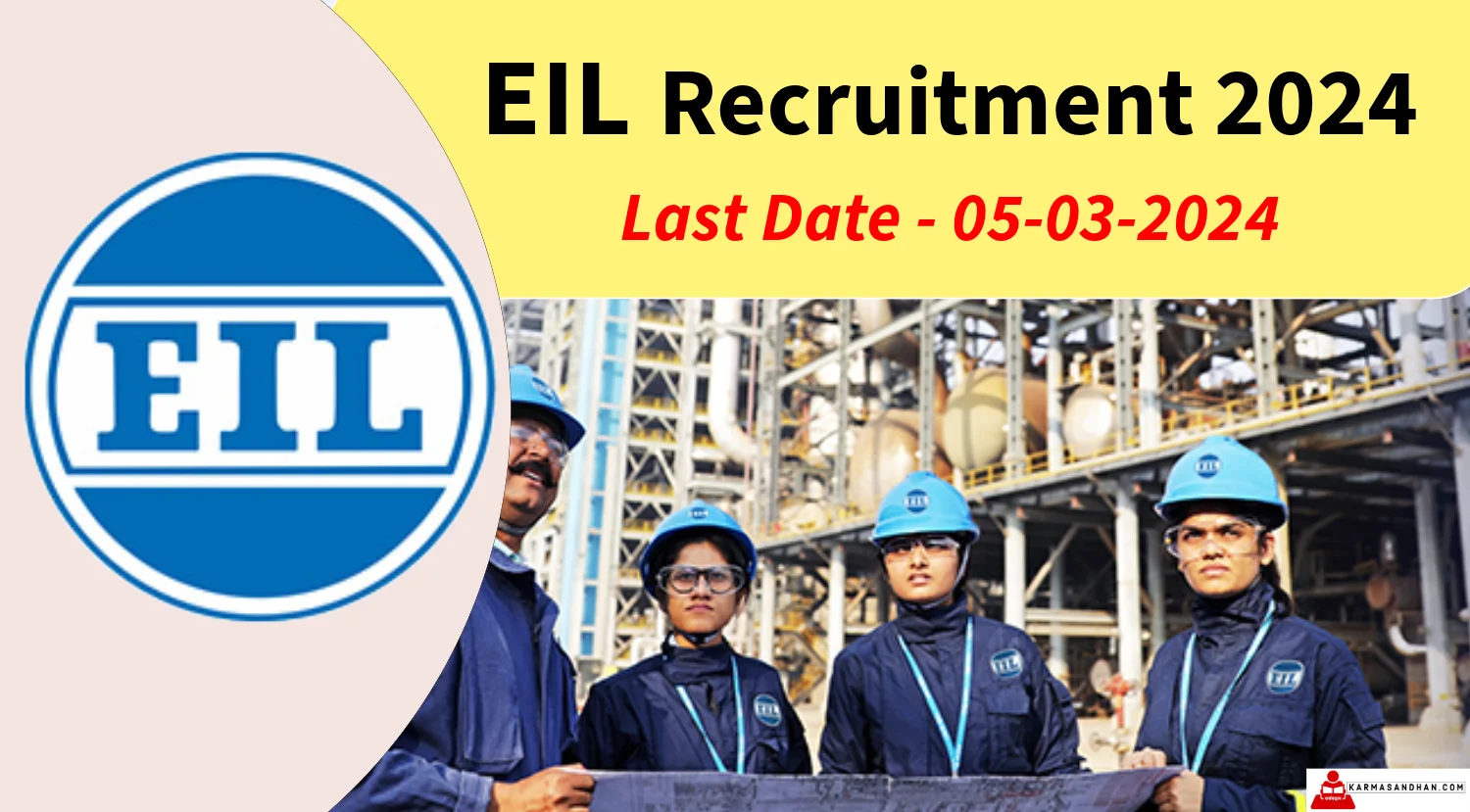 EIL Management Trainees Recruitment 2024 Notification out