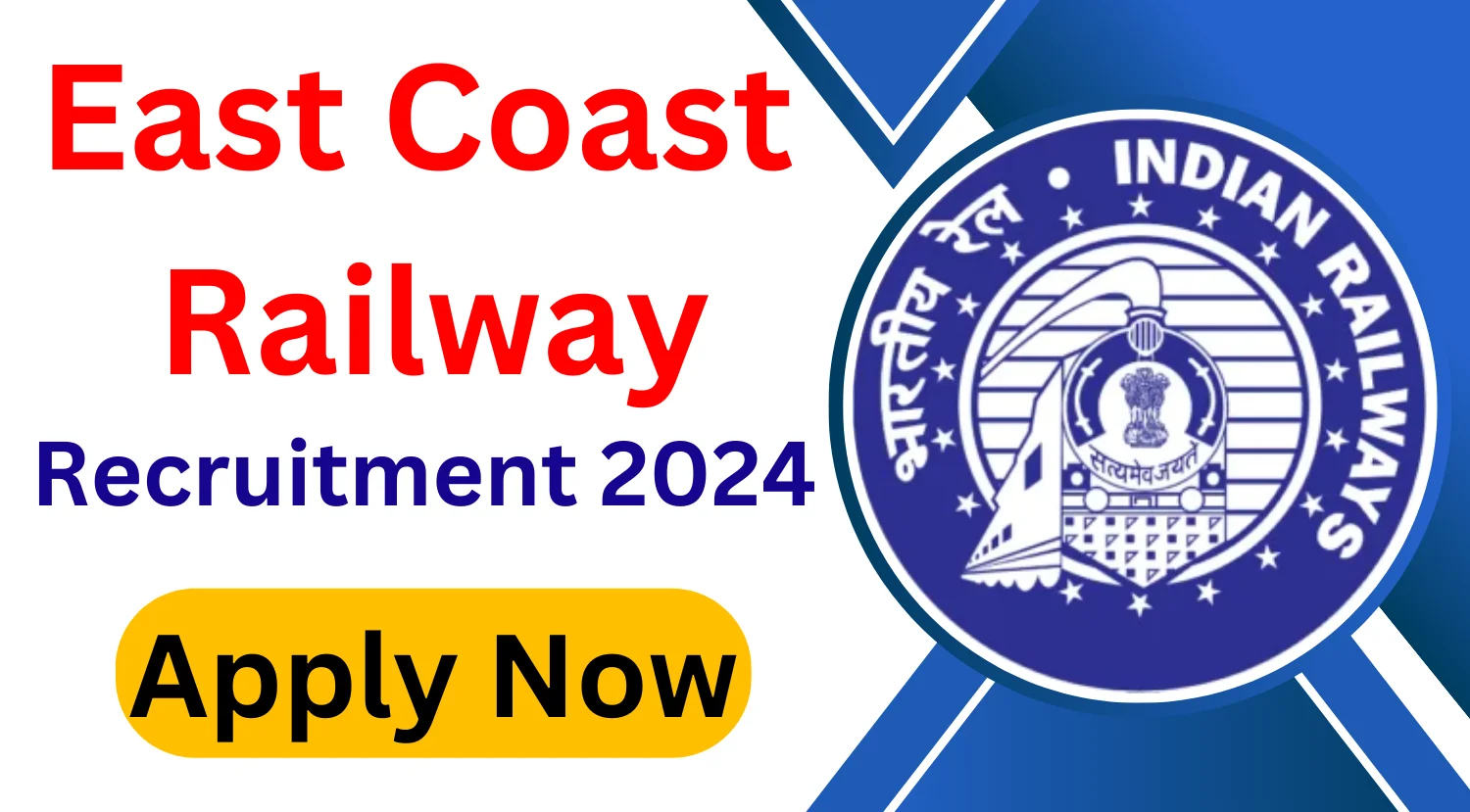 East Coast Railway Recruitment 2024