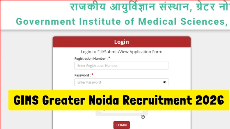 GIMS Greater Noida Recruitment 2026 for Store Keeper & Record Keeper, Apply Online by 3 July 17 GIMS Greater Noida Recruitment 2026 for Store Keeper & Record Keeper, Apply Online by 3 July