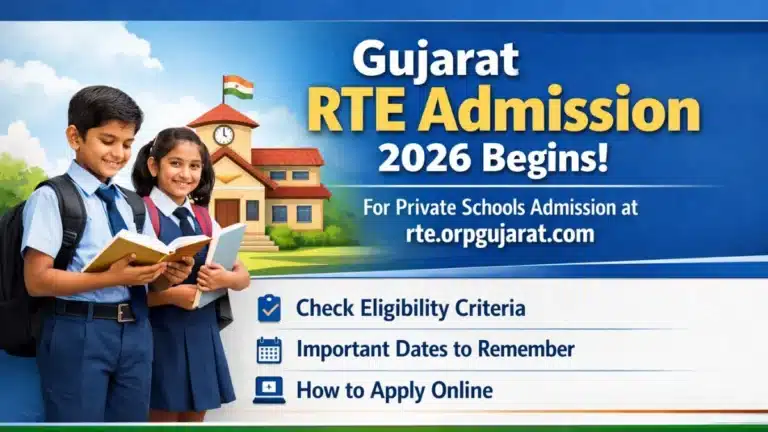 Gujarat RTE Admission 2026 Begins for Private Schools Admission at rte.orpgujarat.com, Check Eligibility , Dates, How to Apply 14 Gujarat RTE Admission 2026